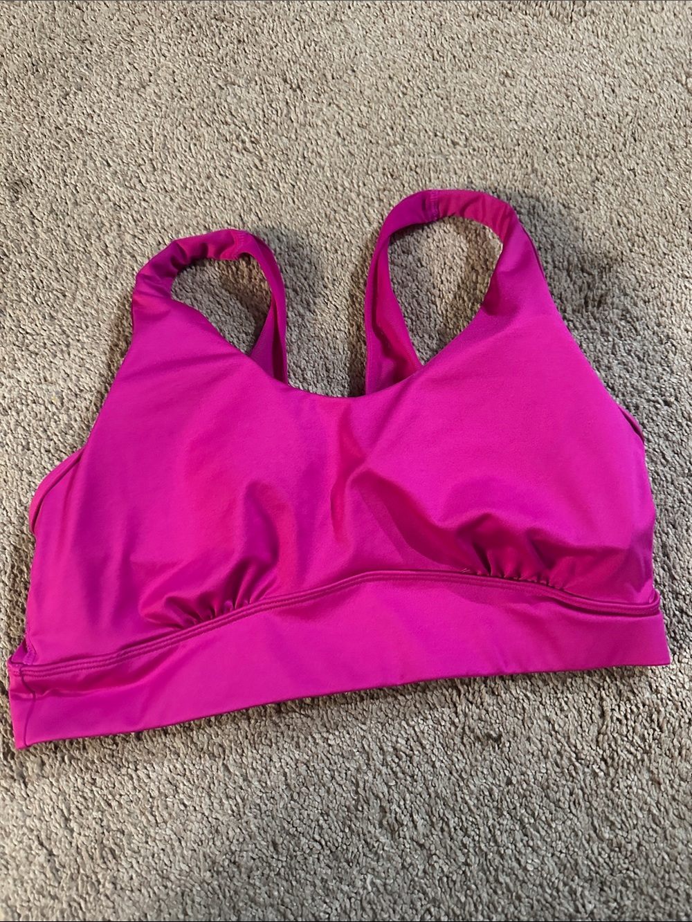 Avia Fuchsia-Pink Supportive Athletic Sports Bra